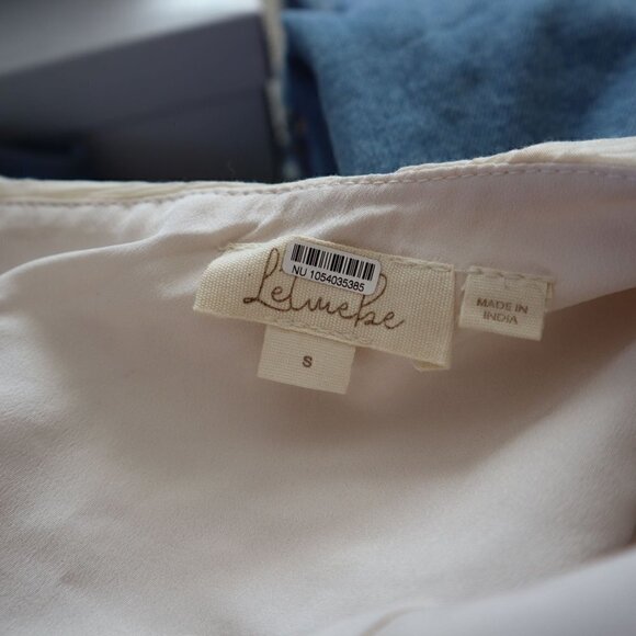 Anthropologie Let Me Be One-Shoulder Pleated Dress Size Small - Picture 7 of 7